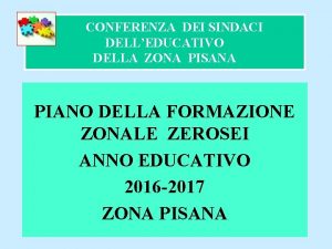 Formazione zona pisana