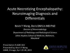 Neuroimaging Neuroimaging