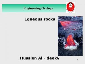Igneous rock formation