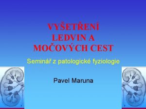 VYETEN LEDVIN A MOOVCH CEST Semin z patologick