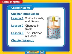 Lesson 1 thermal energy and the behavior of matter