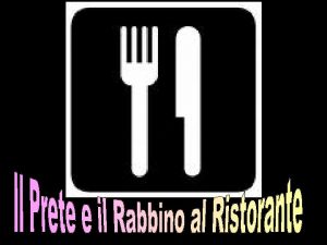 Un prete al suo amico rabbino Conosco un