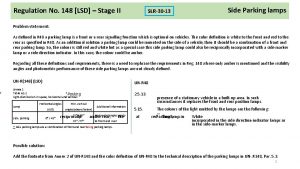 Regulation No 148 LSD Stage II SLR30 13