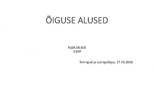 IGUSE ALUSED FLGR 04 450 3 EAP Tehingud