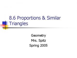 Triangle proportionality theorem