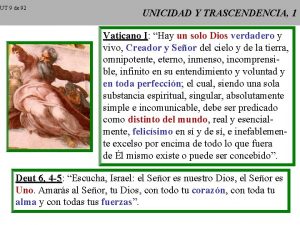 UT 9 de 92 UNICIDAD Y TRASCENDENCIA 1