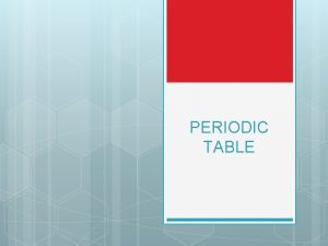 Periodic table metals nonmetals metalloids