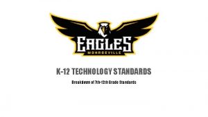 K12 TECHNOLOGY STANDARDS Breakdown of 7 th12 th