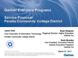 Gartner executive programs