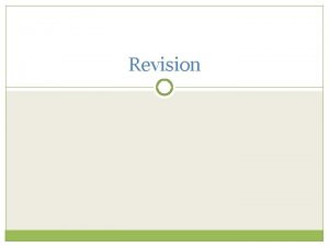 Revision How many declensions are there in Latin