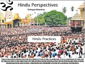 Hindu Perspectives Dialogue Education Hindu Practices THIS CD