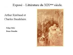 Rimbaud contexte historique