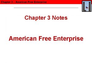 Pictures of free enterprise