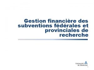 Rapport de fin de formation Rapport de fin de formation