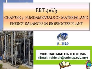 ERT 4163 CHAPTER 3 FUNDAMENTALS OF MATERIAL AND