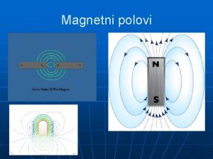 Magnetni polovi magnetni polovi se ne mogu odvojiti