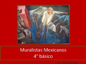 4 muralistas mexicanos