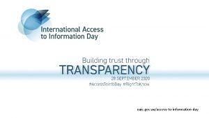 oaic gov auaccesstoinformationday OAIC International Access to Information