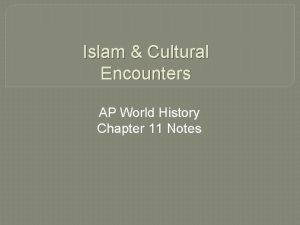 Chapter 11 ap world history