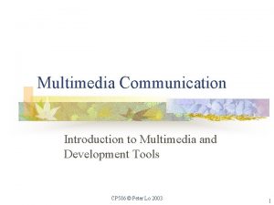 Brief history of multimedia