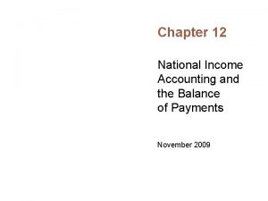 National income formula