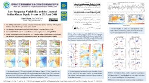 LowFrequency Variability and the Unusual Indian Ocean Dipole