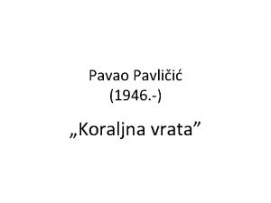 Pavao pavličić biografija