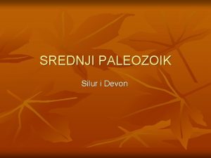 Devon paleozoik