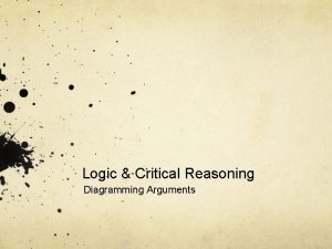 Diagramming arguments