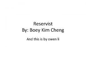 Child by boey kim cheng analysis