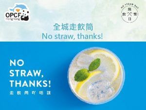 No straw thanks Can We Live Without the