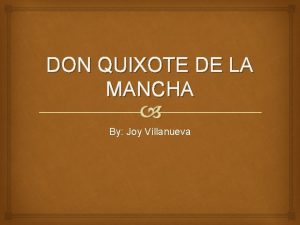 Don quixote 2000