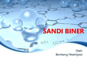 Sandi 0 dan 1 Sandi 0 dan 1