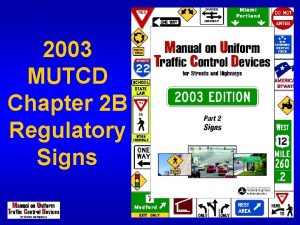 Mutcd chapter 2