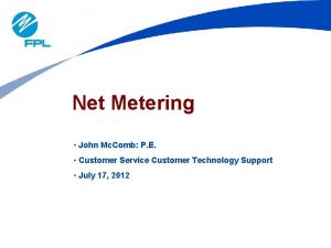 Fpl net metering agreement