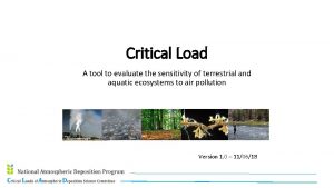Critical load