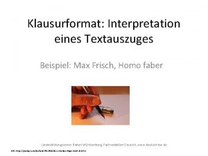 Interpretation eines textauszuges