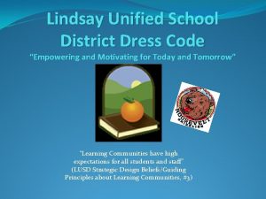 Lindsay middle school dress code