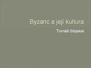 Byzantská architektura