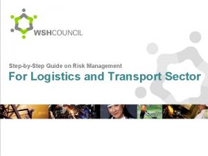 StepbyStep Guide on Risk Management For Logistics and