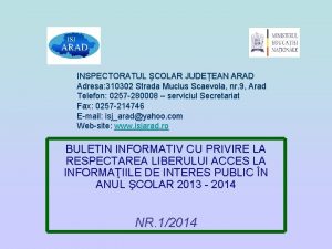 Isj arad contact