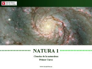 NATURA 1 Ciencias de la naturaleza Primer Curso