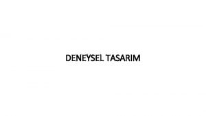 Deneysel sanat nedir