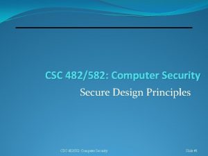 Fail-safe defaults computer security