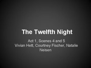 Twelfth night act 1 scene 5 translation