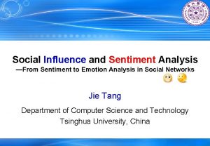 Social Influence and Sentiment Analysis From Sentiment to