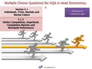 Multiple Choice Questions for AQA Alevel Economics Section