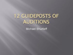 Michael shurtleff guideposts