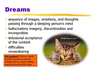 A sequence of images emotions and thoughts A sequence of images emotions and thoughts