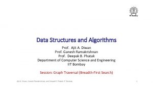 IIT Bombay Data Structures and Algorithms Prof Ajit